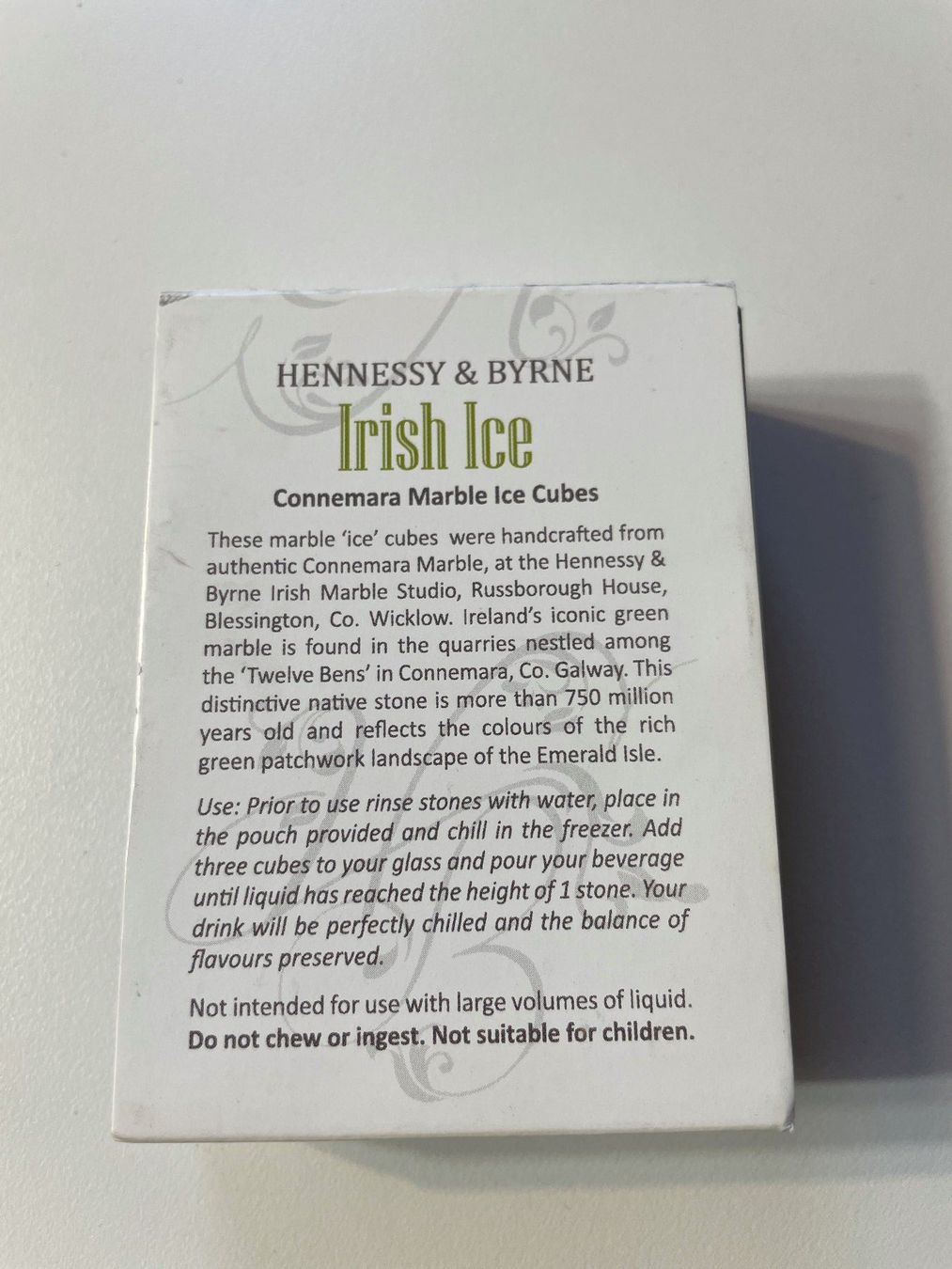 Elettrodomestici da cucina: Hennessy & Byrne Irish Ice - Marmor Eiswürfel-Set – Nuovo e nell'imballaggio originale da Affeltrangen venduto da Mowgli_123 2