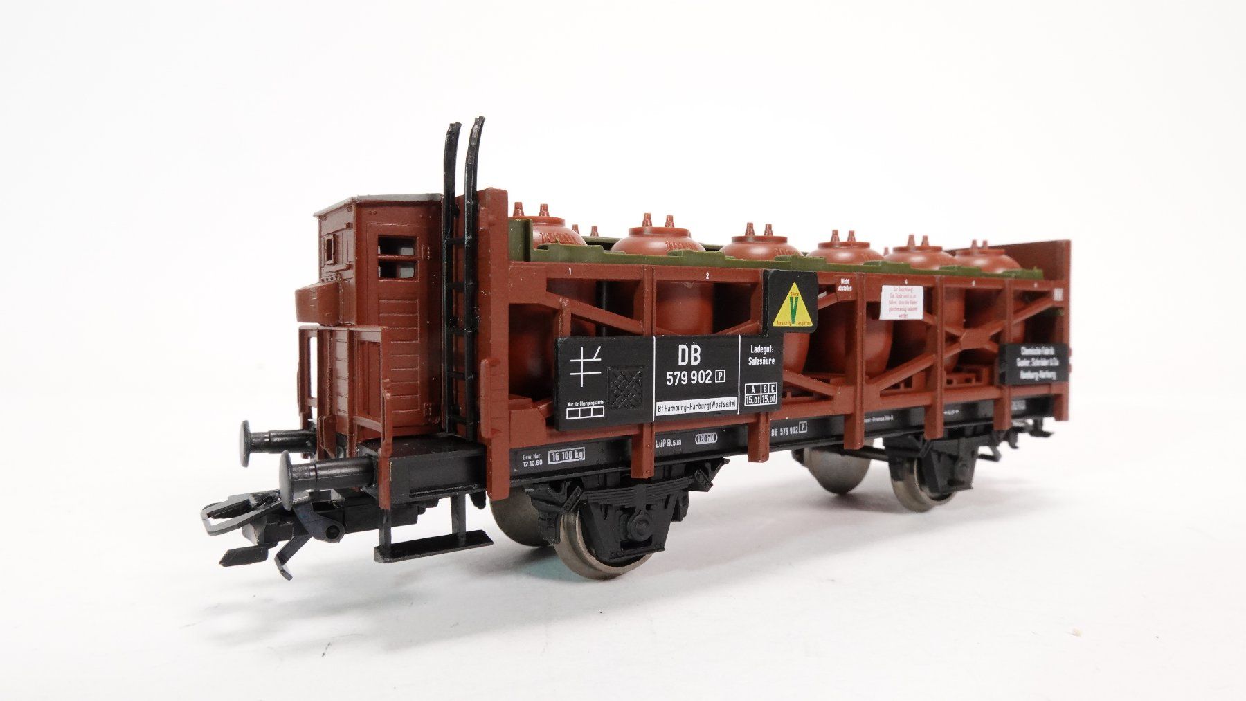 Piko Modellini di ferrovie: c1 Piko DB Säuretopfwagen 2) – Usato da Uetendorf venduto da tigermuegi