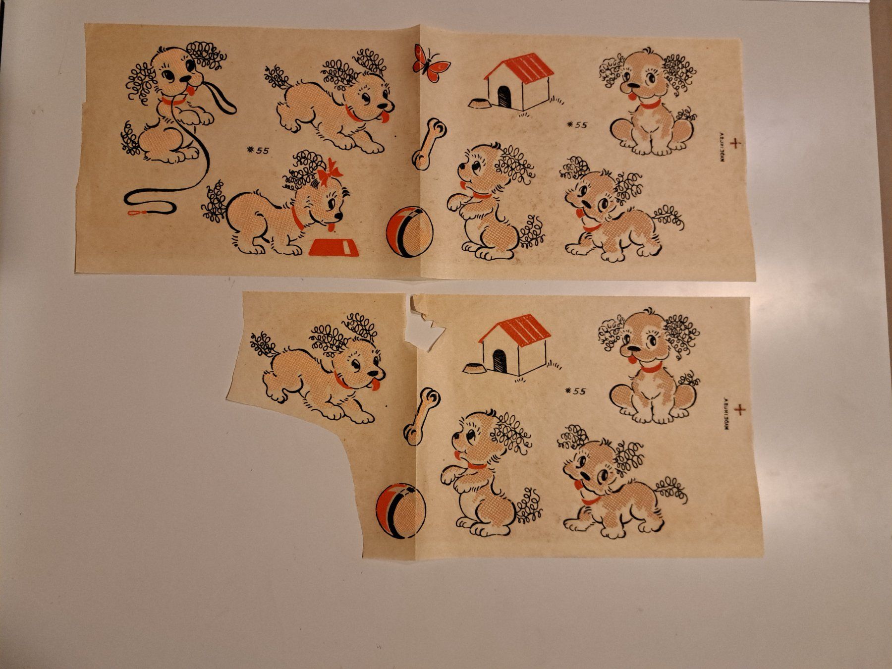 Tessuti: Nostalgie Buntdruck-Sets von Aegerter – Usato da Kirchberg BE venduto da Bataja 3