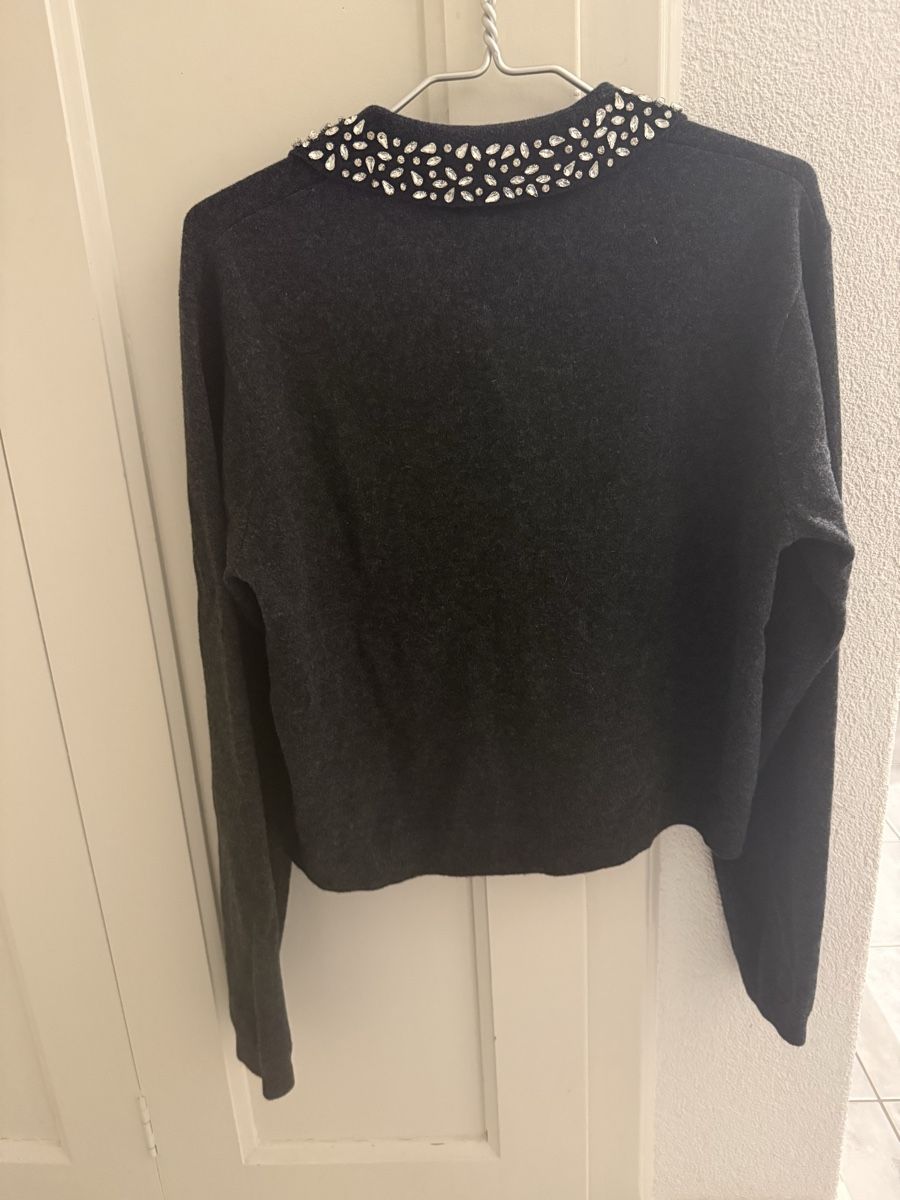 Gestuz Pullover & Sweatshirts: Gestuz Polo-Shirt / Sweater S mit Glitzer – Neu (gemäss Beschreibung) aus Bern von kwa_pyt9 3