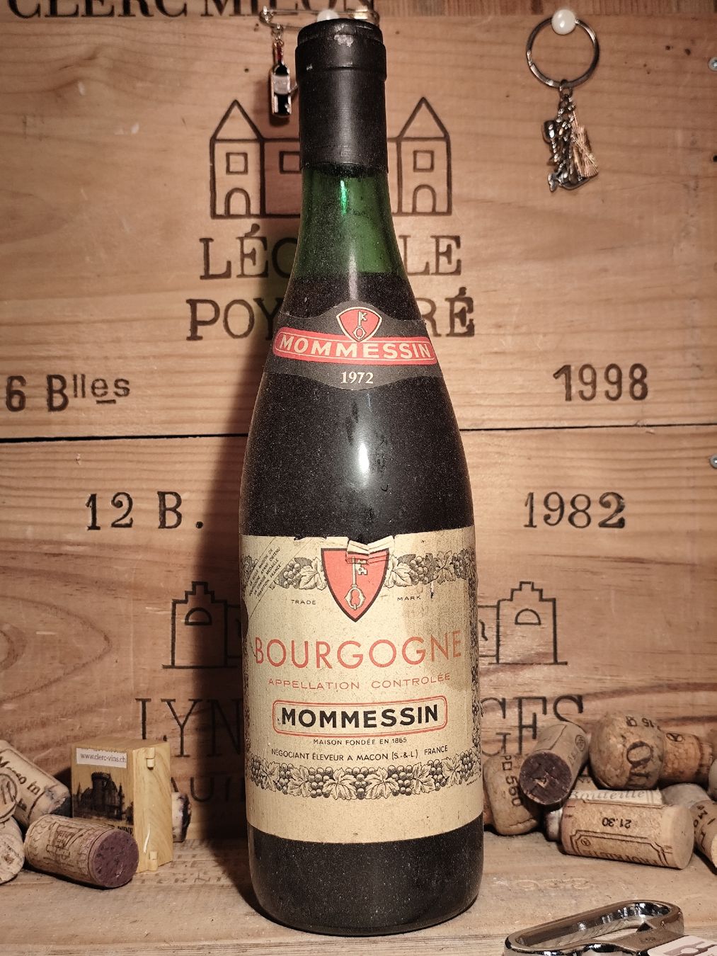 Vino: 1972Mommessin Bourgogne – Nuovo (secondo la descrizione) da Büsserach venduto da Vintage-vins 1