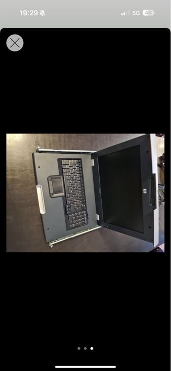 HP TFT7600 G2 KVM Console Rackmount keyboard (Gebraucht) in Wolfhausen ...