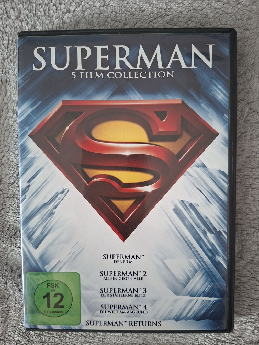 Tutti i DVDs: SUPERMAN COLLECTION 5  FILME !! – Usato da Aesch BL venduto da Burschi59