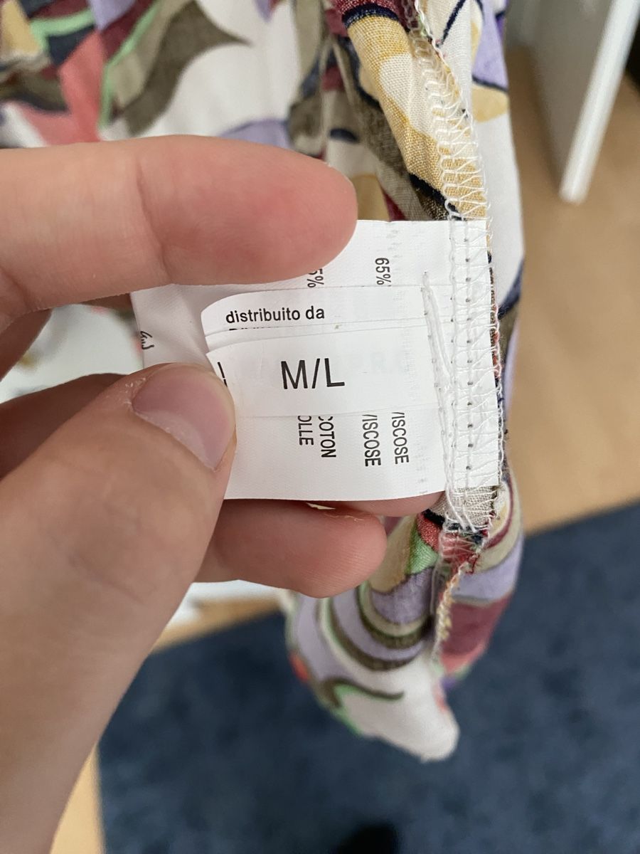 Blusen: Bluse Damen multicolor M/L Viskose Baumwolle – Gebraucht aus Basel von hea_pp2f 1