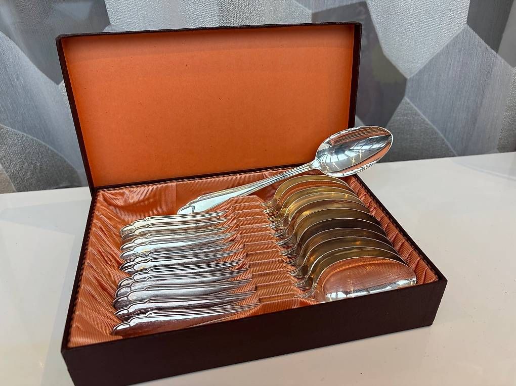Set di posate: Gense Alp Besteckset versilbert 90/45 – Usato da Bäriswil BE venduto da ima_y2xf 4