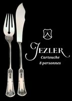 Service à poisson Jezler Cartouche 8 personnes 800Silb
