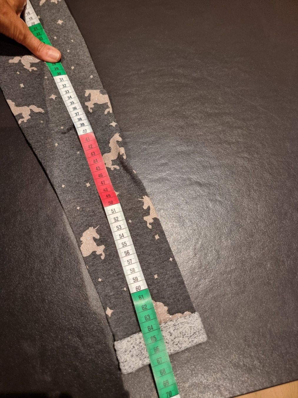 Calze & Collant: Selfmade Leggings Einhorn, ca. 122/128 – Usato da Buttikon SZ venduto da Limo180 3