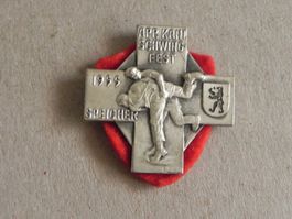 Abzeichen Kt. Schwingfest Schwingen Speicher Appenzell 1955