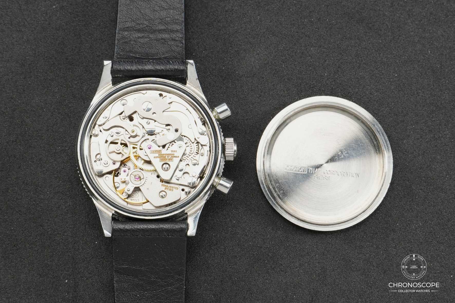 Uhren: Croton CASD Chronomaster Panda “Regatta”, ref. 105-525 – Gebraucht aus Luzern von ChronoScope6004 5