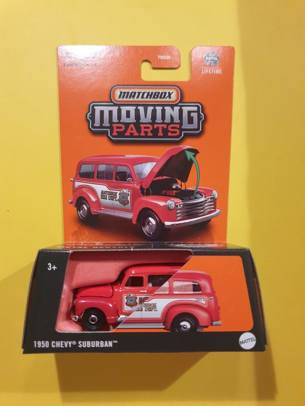 Matchbox Modellini d'auto: Matchbox 1950 CHEVY SUBURBAN – Nuovo e nell'imballaggio originale da Oftringen venduto da Rotor