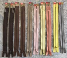 10 STÜCK RIRI REISSVERSCHLÜSSE ALLE 20CM UND NEU