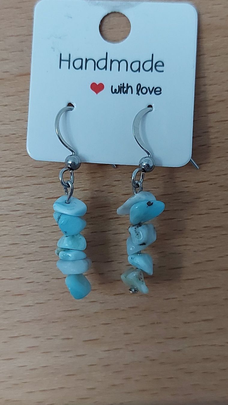 Orecchini pendenti & Orecchini a lobo: Larimar-Ohrringe – Nuovo e nell'imballaggio originale da Sion venduto da aud_7pxl