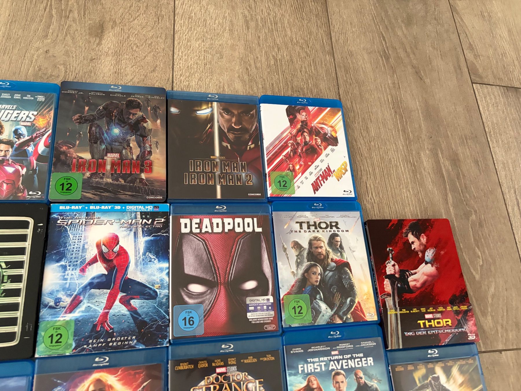 Alle DVDs: 26 Marvel Bluray's ab 1.- – Gebraucht aus Inwil von Tom32 3