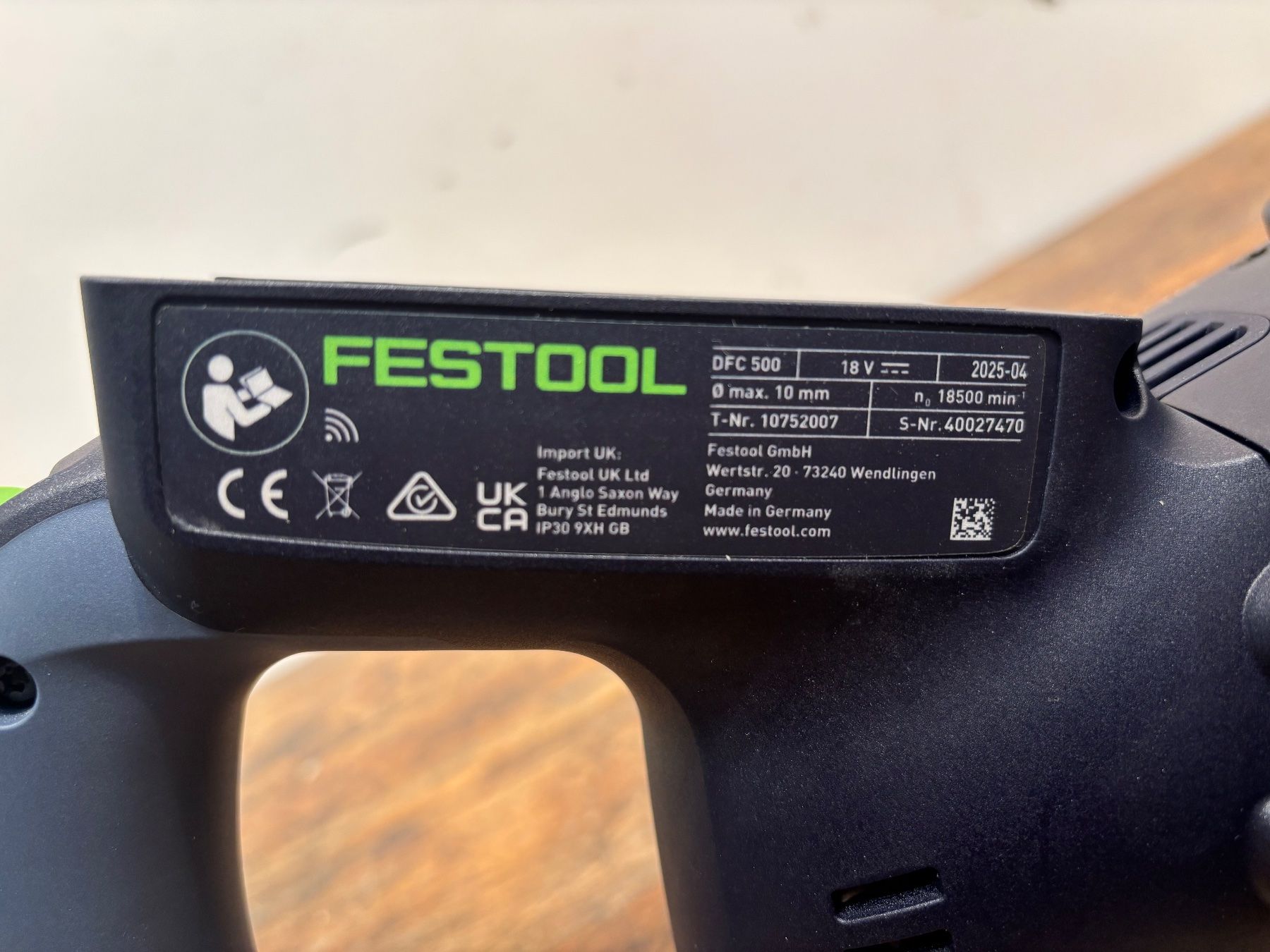 Festool Alle Maschinen: Festool Akku-Dübelfräse Domino DFC 500 E Basic Neuwertig – Neu (gemäss Beschreibung) aus Winterthur von ReUse_Baumarkt 5