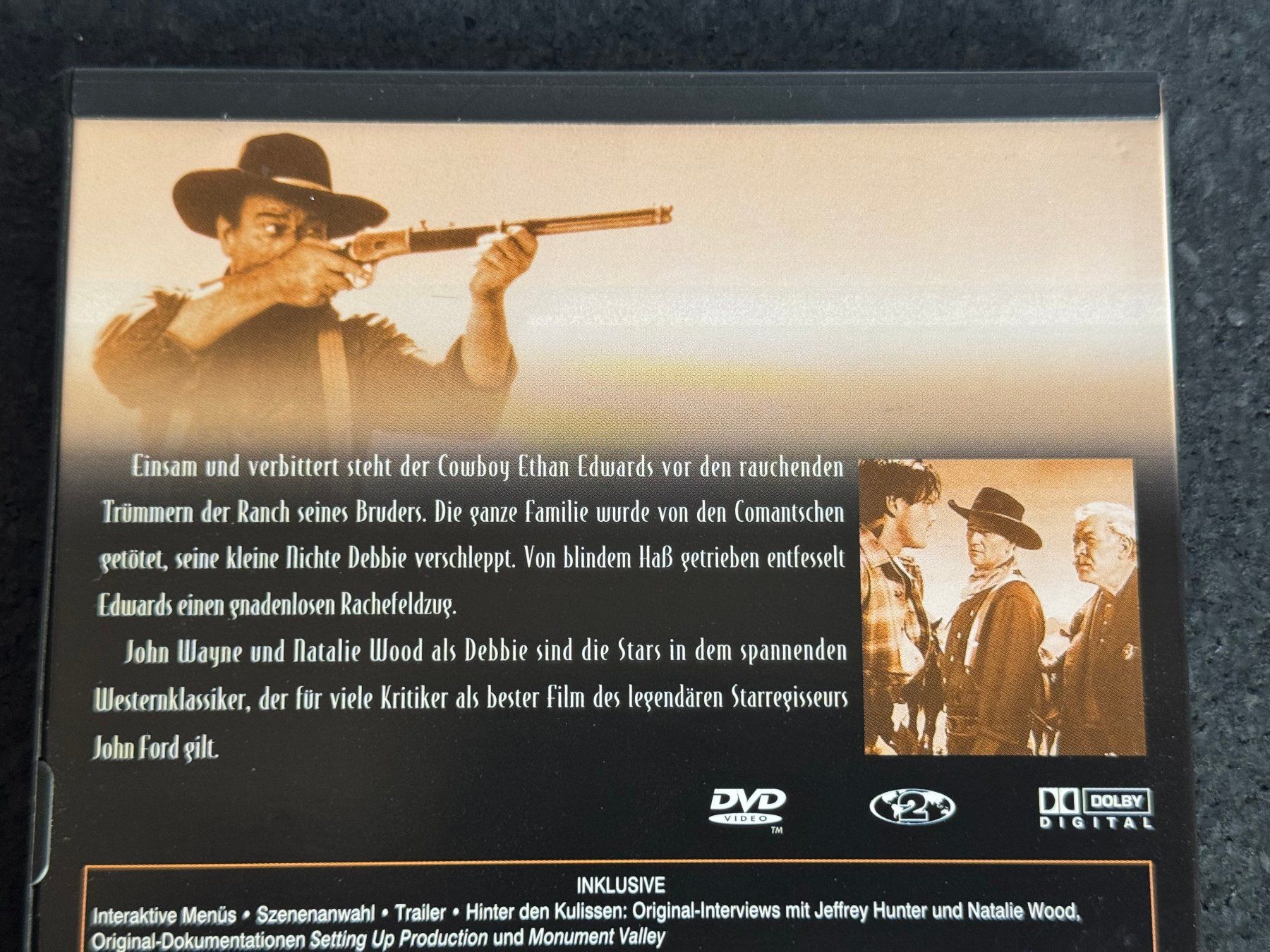 Alle DVDs: John Wayne Western DVD DE/EN/SP "Der schwarze Falke" – Gebraucht aus Fribourg von tschjoly 2