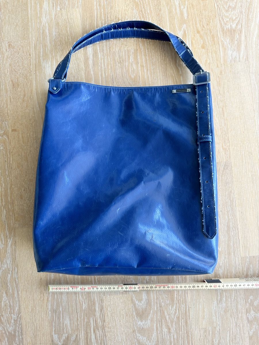 Freitag Borse: Freitag Reference Morgenson R122 Shopper/ Tasche, blau – Usato da Meilen venduto da luc_pg8f 2