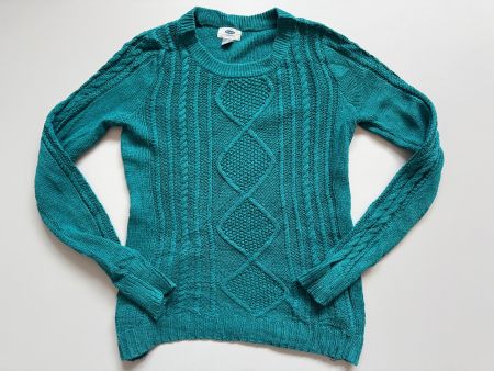 Old Navy pullover cable knit 60% cotton Women S