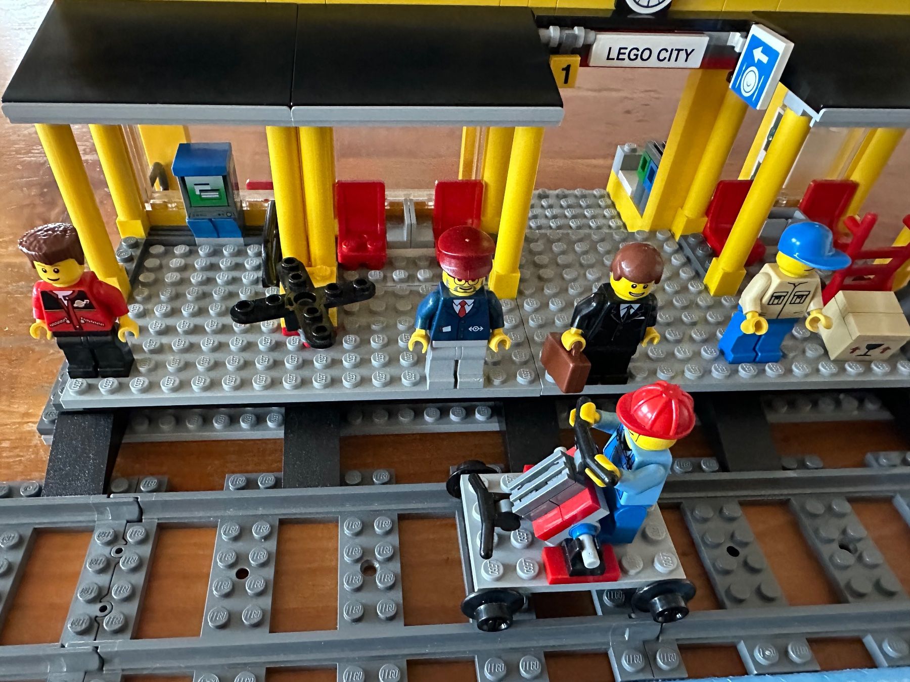 Lego Giocattoli: Lego City 7997 Bahnhof – Usato da Lanzenhäusern venduto da mfh05 6