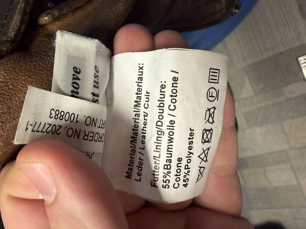 Vestes: Motorradjacke Echtleder – D'occasion à Burgistein par Syr_Andel 3