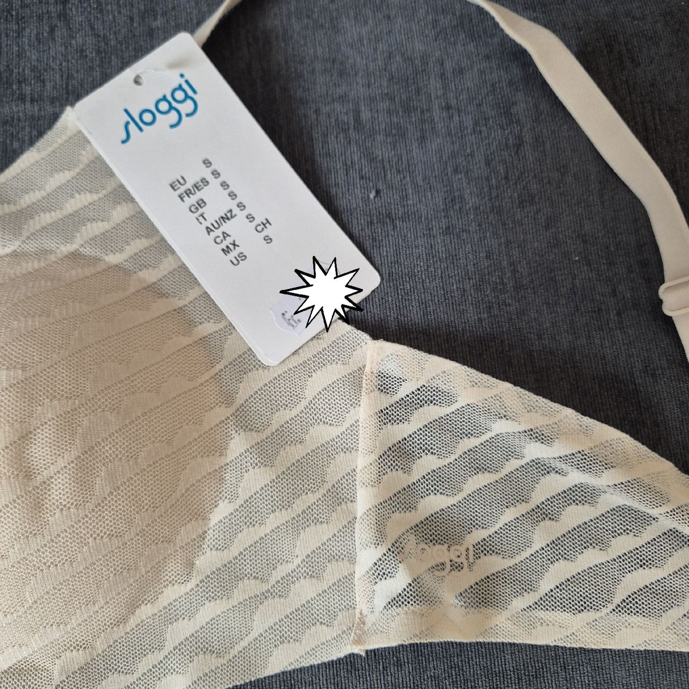 Sloggi Altra biancheria intima: Sloggi BH beige Grösse S mit Etikette – Nuovo e nell'imballaggio originale da Münchenstein venduto da yes_l59n 1