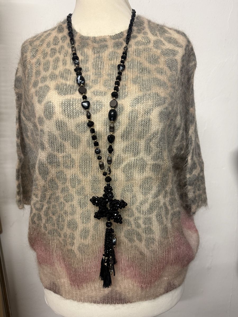 Maglioni & Felpe: Damen Mohair Wolle Strick Leopard Pullover m l cl  – Nuovo e nell'imballaggio originale da Groß-Gerau venduto da bor_8wfb 1