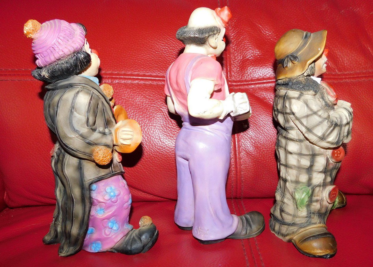 Figurines: 3 Clowns, H ca. 24 cm – D'occasion à Villnachern par Niggo0 1