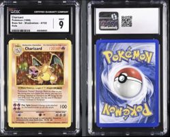 1999 Pokemon Base Set Shadowless Charizard 4/102 Holo CGC 9
