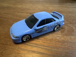 Hot Wheels Acura Integra blau Fast and Furious Modellauto