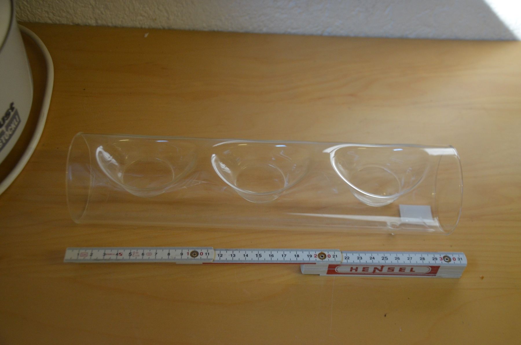 Portacandele: DEKO KERZE GLAS – Usato da Chiasso venduto da Dolly015 1