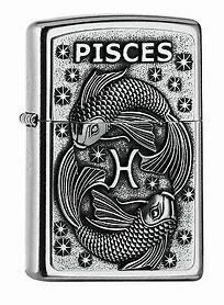 Accendini: Zippo Pisces Emblem – Nuovo e nell'imballaggio originale da Wängi venduto da elcigarro