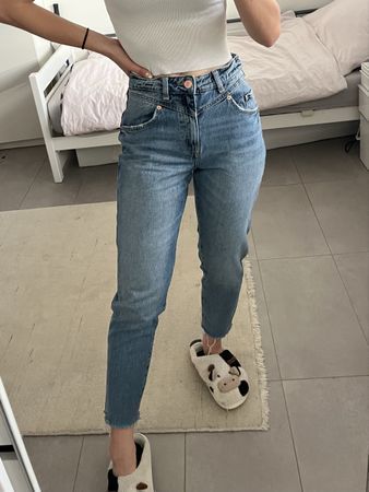 Jeans Taille 34/36 bleu