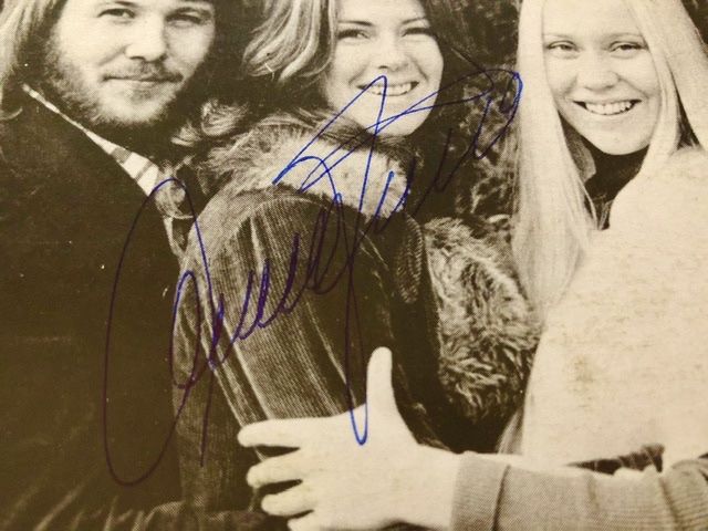 Autographes: ABBA 1973 Original Autogramm / Frida – D'occasion à Wettingen par ABBA-Retro 1