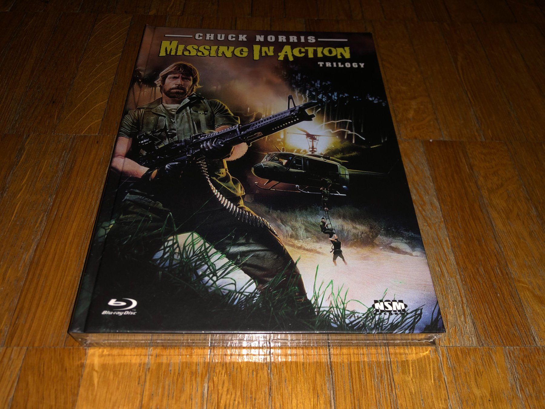 Tutti i DVDs: Missing in Action - TRILOGY - MEDIABOOK - A - UNCUT – Nuovo e nell'imballaggio originale da Basel venduto da havsok
