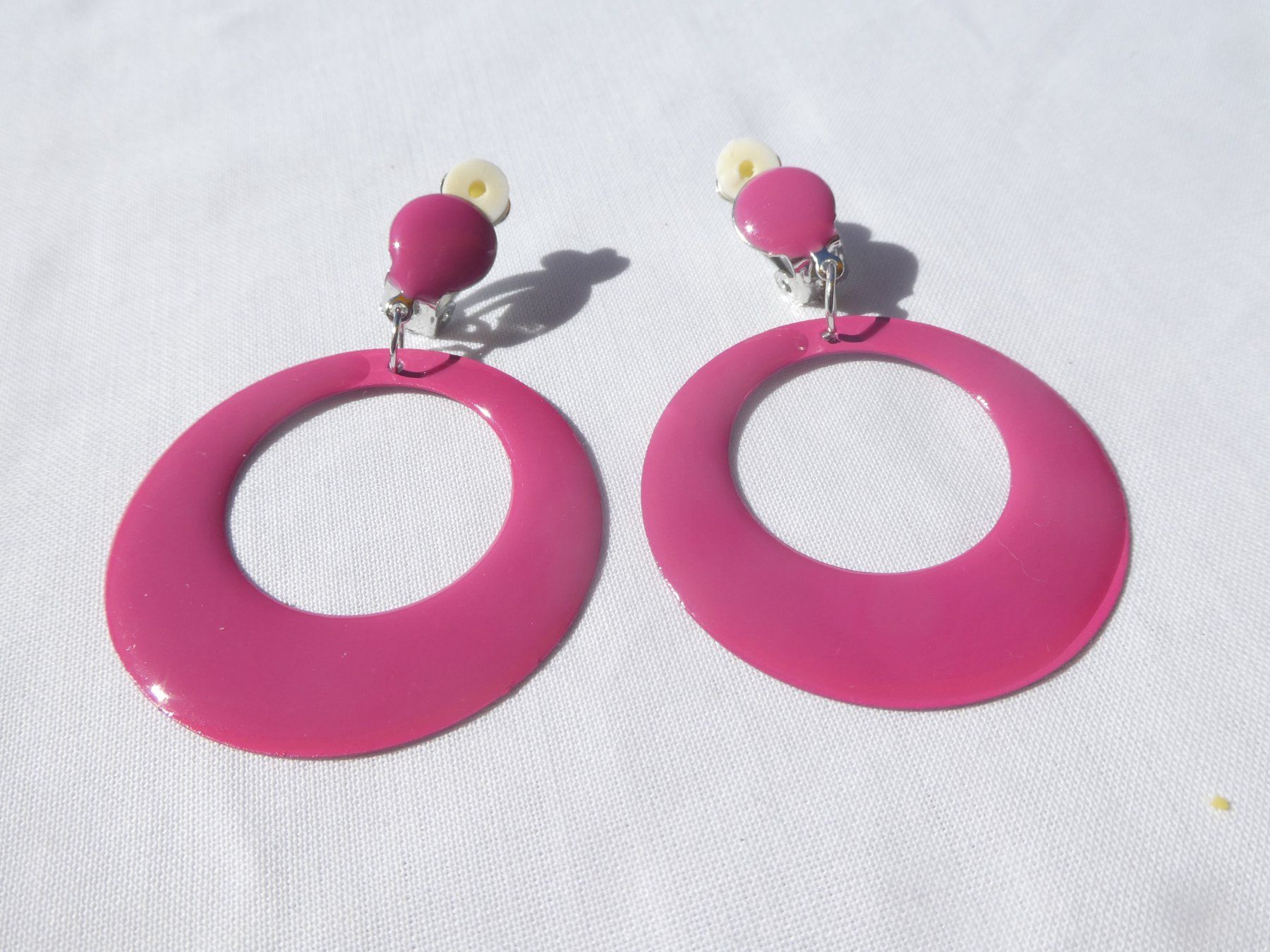 Orecchini pendenti & Orecchini a lobo: Grosse Ohrclips, Modeschmuck – Nuovo (secondo la descrizione) da Gattikon venduto da kaandooh