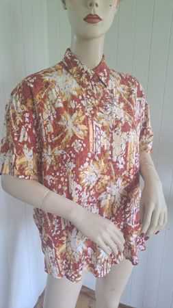 SANDWICH 80s VtG Hawaiihemd Hemdbluse Blusenhemd Hawaii S L
