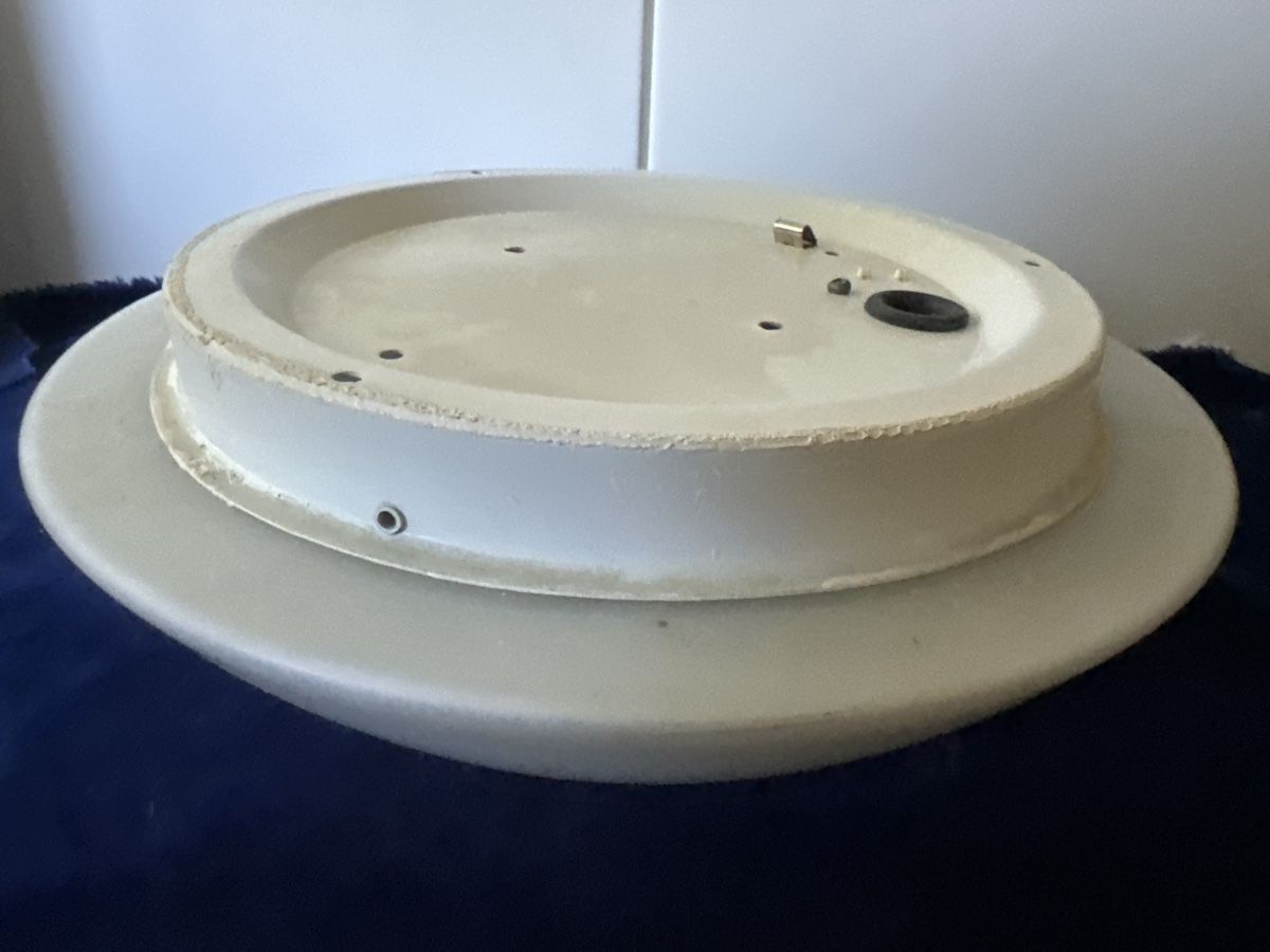 Lampadari & plafoniere: Wand- oder Deckenleuchte Glas weiss rund gebraucht – Usato da Zürich venduto da Chaeffeler 2