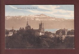 LAUSANNE - Cathédrale et Savoie - 1912