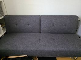 Schlafsofa (Dunkelgrau)  Top Zustand!