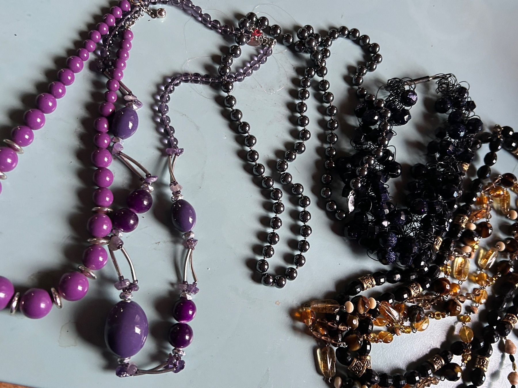 Catenine: 7 modeschmuckketten (1 hämatit) – Usato da Basel venduto da bellespirit 5