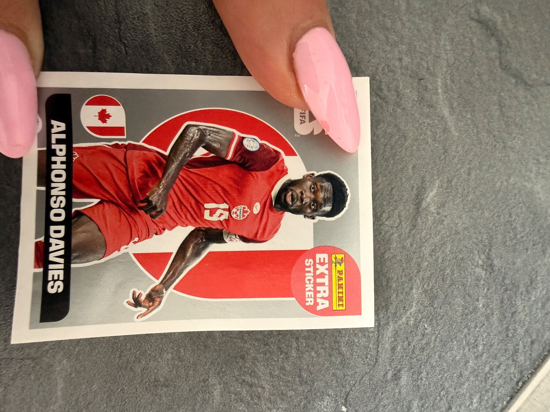 Panini Carte collezionabili: Extra Sticker WM 2026 Alphonso Davies – Nuovo (secondo la descrizione) da Rothrist venduto da ale_h7dz