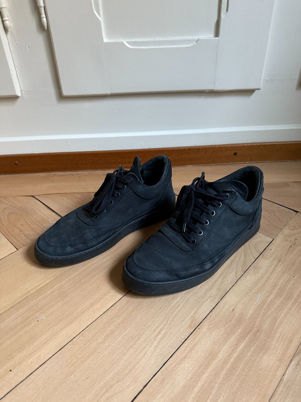 Scarpe da uomo: FILLING PIECES - Leder Sneaker schwarz 42 – Usato da Zürich venduto da Diazaio