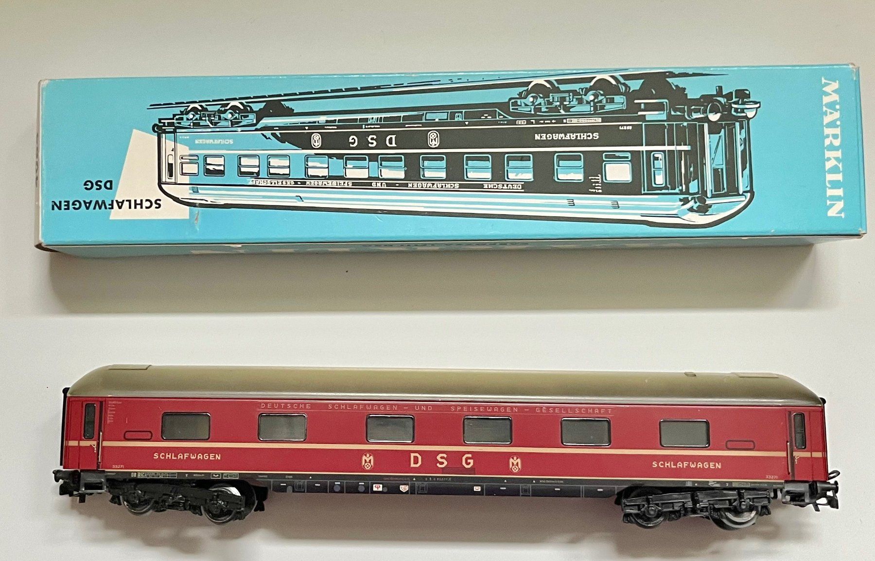 Märklin Modellini di ferrovie: Märklin 4064 von 1967 Blechwagen – Usato da Bleiken venduto da hbw45 1
