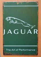 Jaguar Blechschild 20 x 30 cm. Kostenfreie Zustellung!