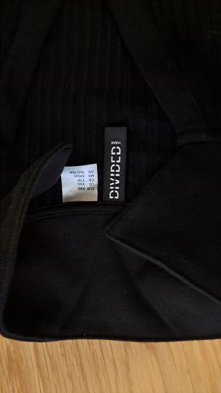 H&M Vestiti: Schwarzes Kleid Divided H&M XXS – Usato da Seengen venduto da ja6_65wp 4
