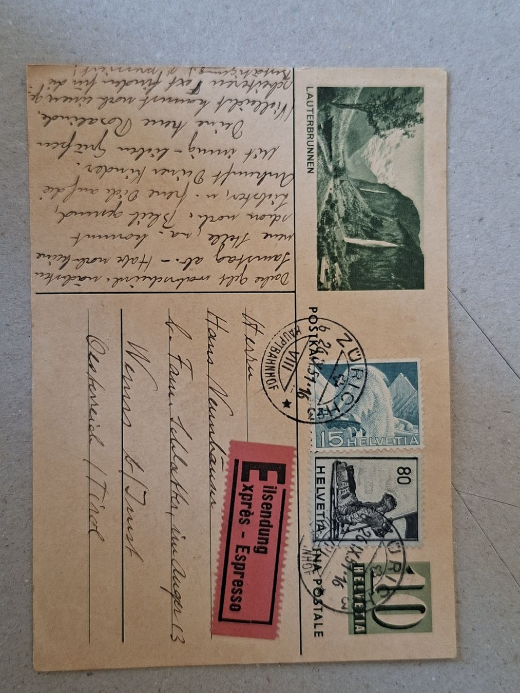 Cartoline postali: Lot: 7x historische Ansichtskarten / Postkarten mit Stempeln – Usato da Rorschacherberg venduto da RelictByJones