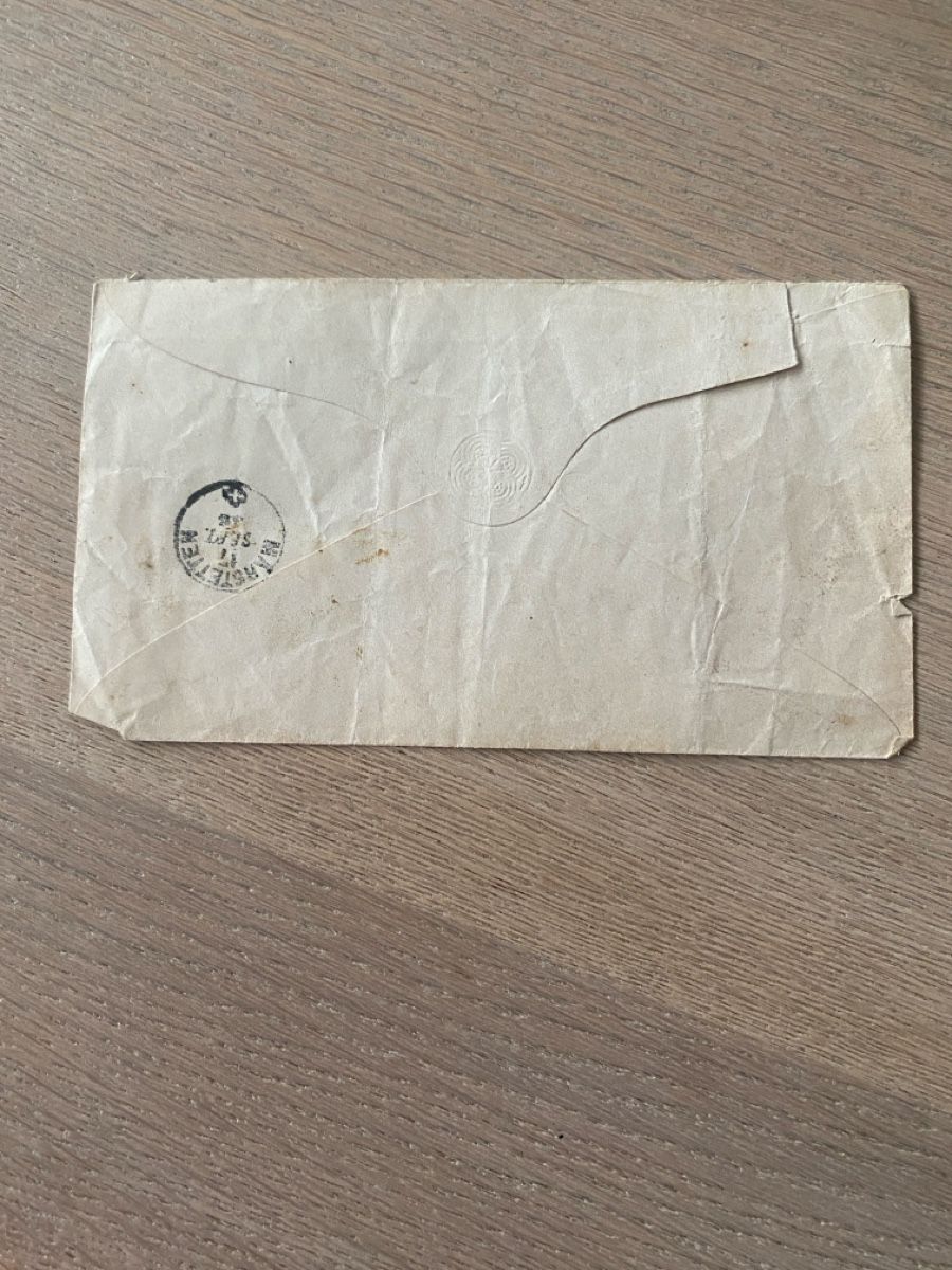 Alle Briefmarken: Briefumschlag Schweiz 5 Rappen – Gebraucht aus Embrach von bea_8424 2