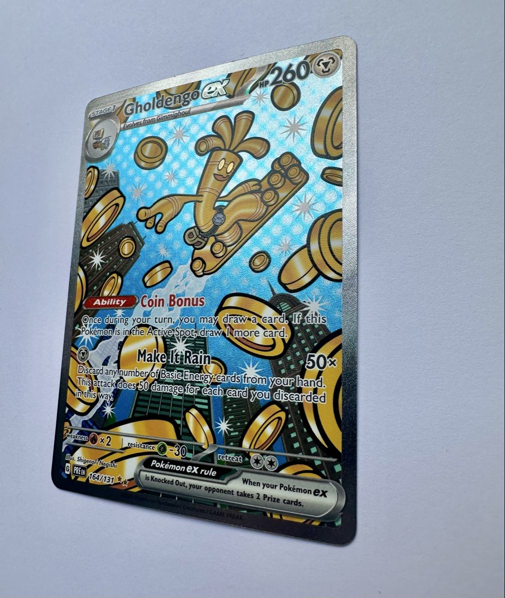Pokémon Sammelbilder & Trading cards: Gholdengo Ex #164 - Pokemon Prismatic Evolution - Ab 1.- – Gebraucht aus Bern von HugoStiglitz11 2