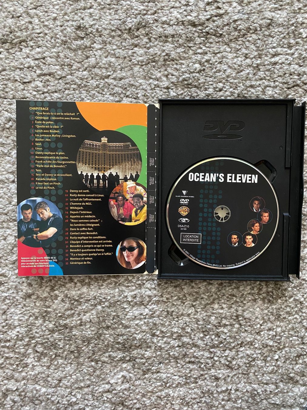 Tutti i DVDs: Ocean's Eleven (DVD) – Usato da Orbe venduto da SNAS9 2