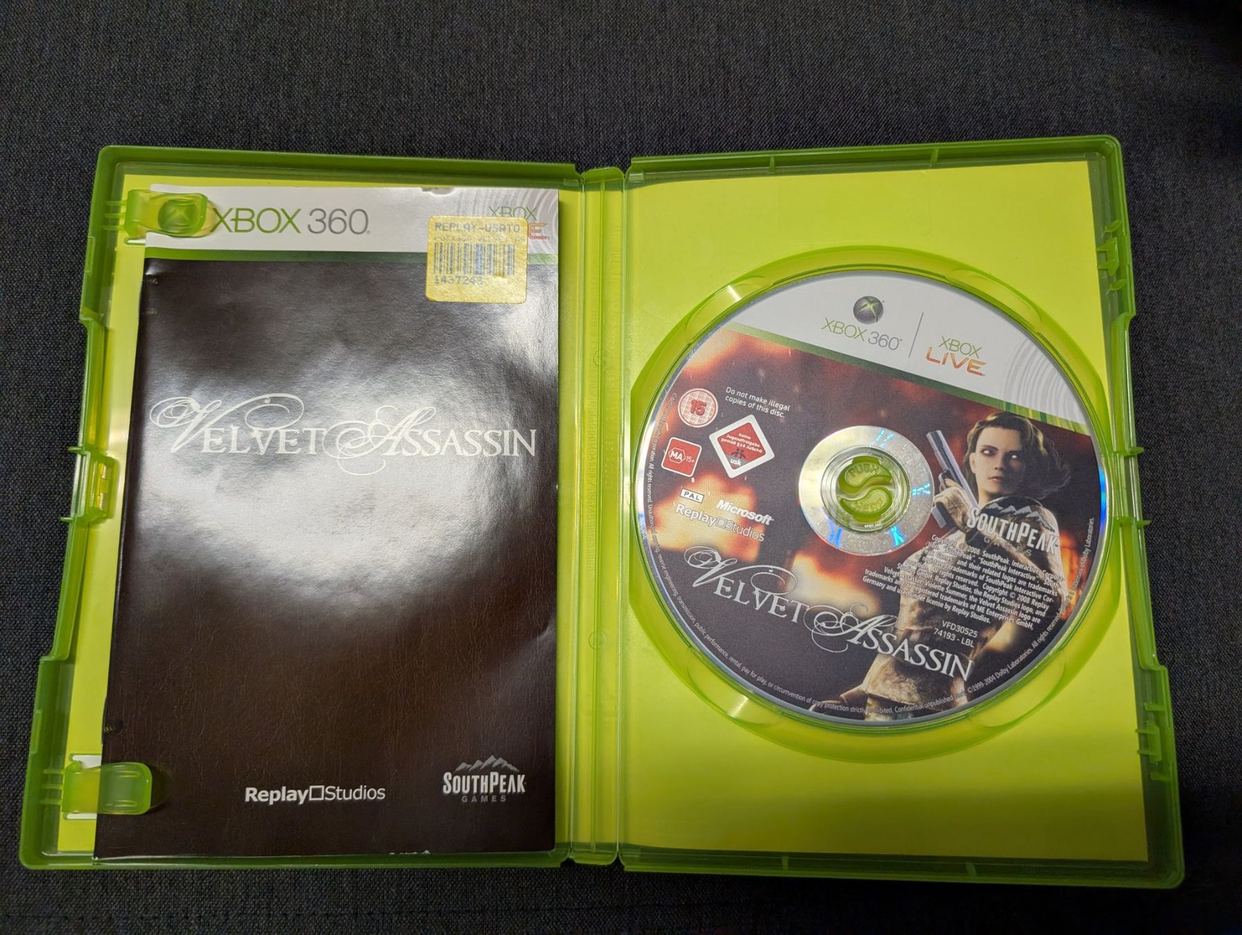 Giochi: Velvet assassins Microsoft Xbox 360 – Usato da Giubiasco venduto da Ticinerd 2