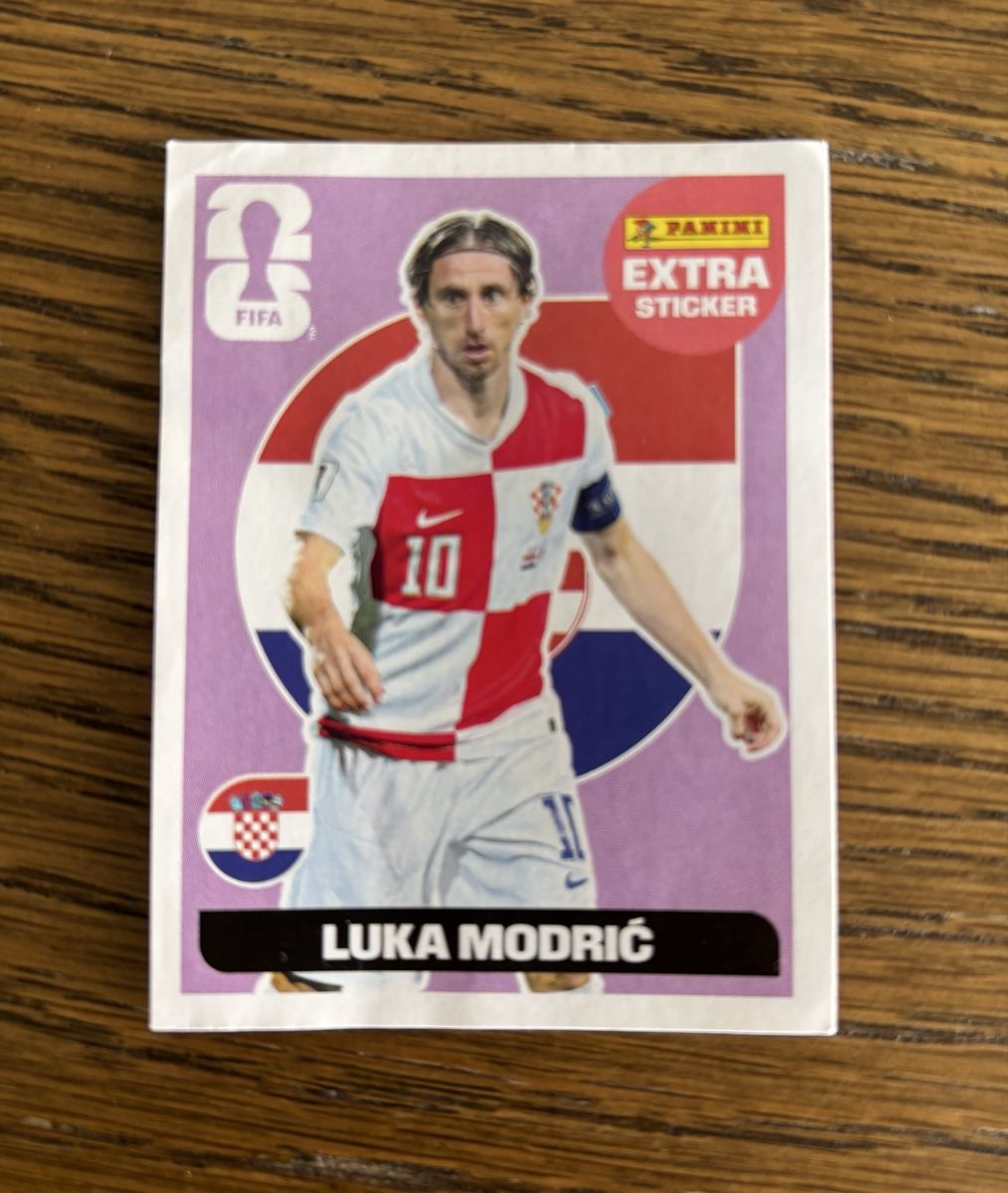 Panini Carte collezionabili: Panini FIFA WM Extra Sticker Luka Modric  – Nuovo (secondo la descrizione) da Berg TG venduto da Bauz81